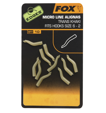 End Tackle Edges Micro Line Aligner Hook - Fox Carp