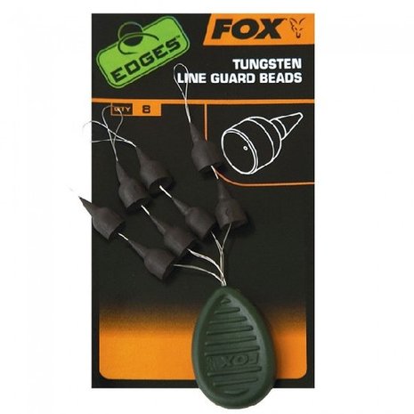 Fox Carp - End Tackle Tungsten Line Guard Beads - Fox Carp