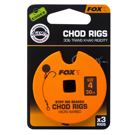 Edge Armapoint stiff rig beaked Chod rigs - Fox Carp