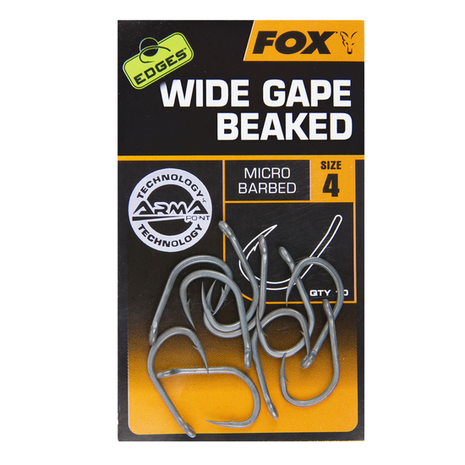Fox Carp - Haken Edges Armapoint Wide gape beaked - Fox Carp