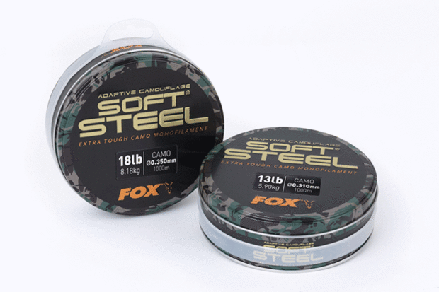 Fox Carp - Lijn nylon Adaptive Camouflage Soft Steel - 1000m - Fox Carp