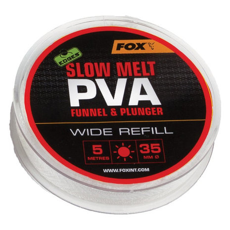 Fox Carp - End Tackle Slow Melt PVA Funnel &amp; Plunger Wide Refill - Fox Carp