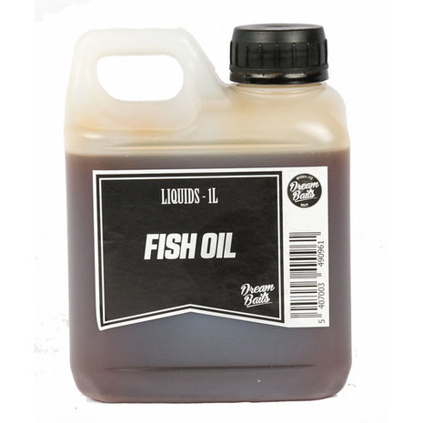 Dreambaits - Additifs Liquids Fish Oil 1l - Dreambaits