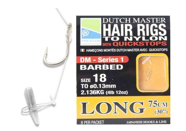 Onderlijnen Dutch Master Hair Rig - Long 30&quot;  - Preston
