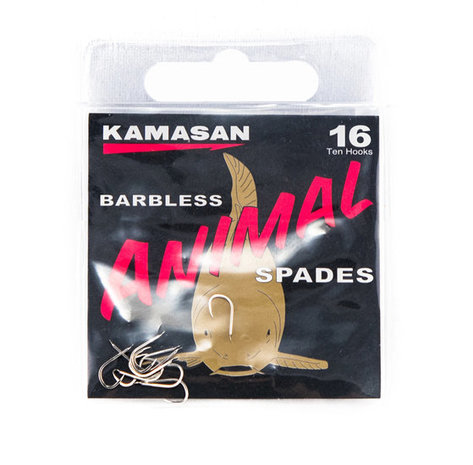 Haken Kamasan Animal Barbless Spades - Elite