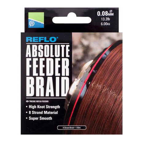 Preston - Fil tress&eacute; Absolute Feeder Braid - Preston