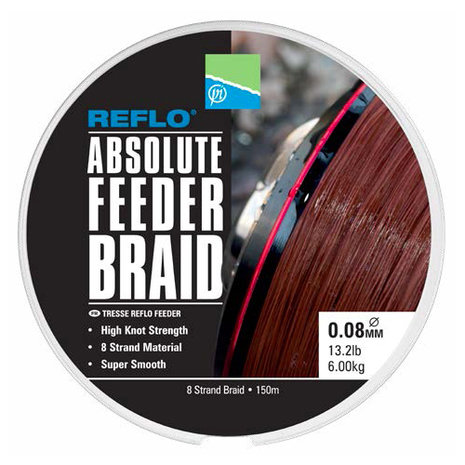 Preston - Fil tress&eacute; Absolute Feeder Braid - Preston