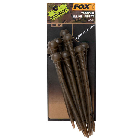 Fox Carp - End Tackle Edges Camo Tadpole Inline Insert  - Fox Carp