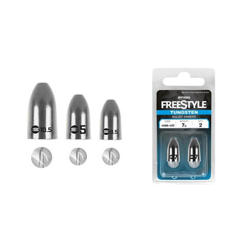 SPRO - Plombs Tungsten Freestyle Bullet Sinkers - SPRO