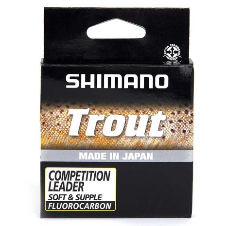 Shimano - Fil fluorocarbon Trout Competition Leader - 50m - Shimano