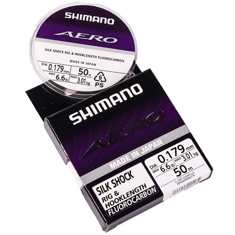 Shimano - Fil fluorocarbon Aero Silk Shock - 50m - Shimano