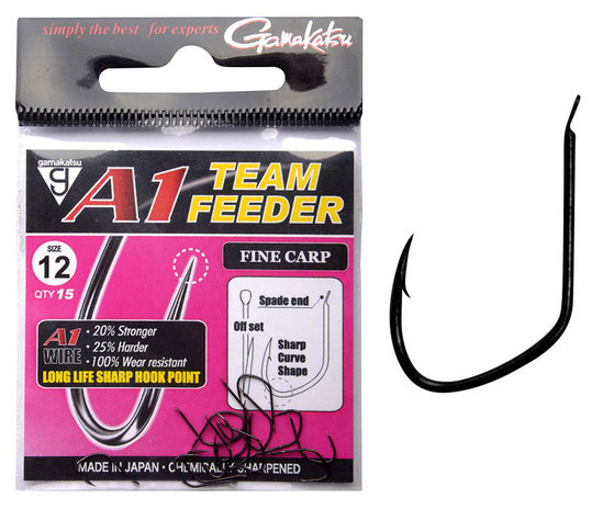 Gamakatsu - Haken A1 Team Feeder Fine Carp - Gamakatsu