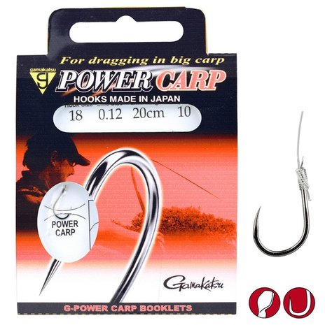 Gamakatsu - Hame&ccedil;on montes BKS-Power Carp - 20cm - Gamakatsu