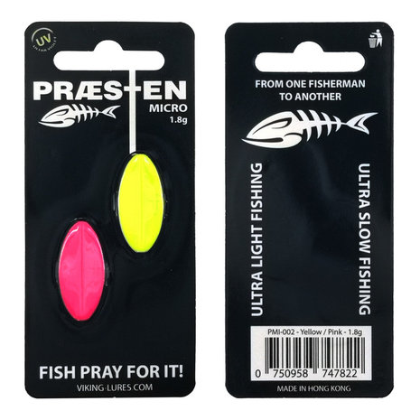 Viking Lures - Spinners &amp; lepels Pr&aelig;sten Micro - 1,8 gram - Viking Lures