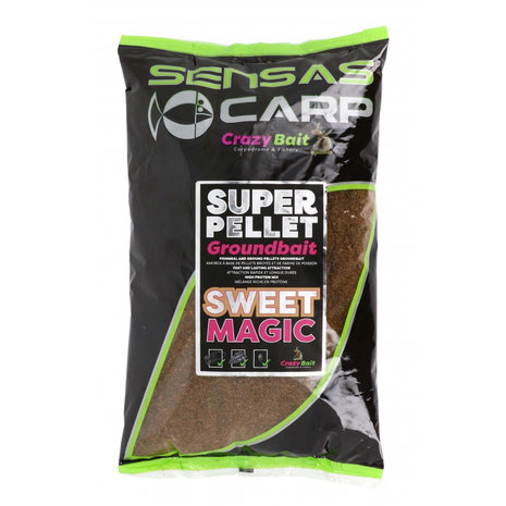 Sensas - Voeder Magic Super Pellet Groundbait Sweet - Sensas