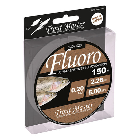 Trout Master - Fil Fluoro Mainline - 150m - Trout Master