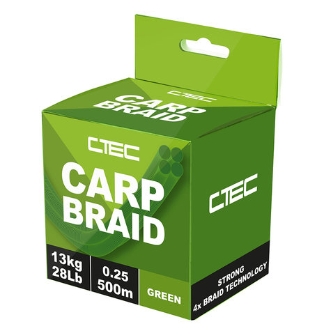 SPRO - Lijn gevlochten C-TEC Carp Braid Green - 500m - SPRO