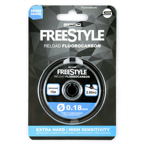 SPRO - Fil fluorocarbon Freestyle Fluorocarbon - 15m - SPRO