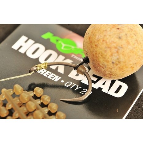 Korda - End Tackle Hook Bead - Green - Korda