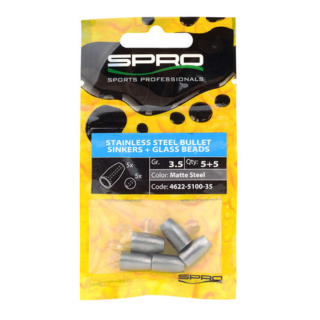 SPRO - Lood Stainless Steel Bullet Sinkers - SPRO