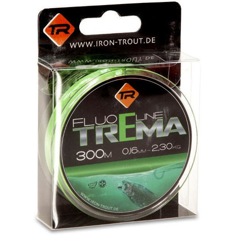 Iron Trout - Lijn nylon Fluo Line Trema Groen- 300m - Iron Trout