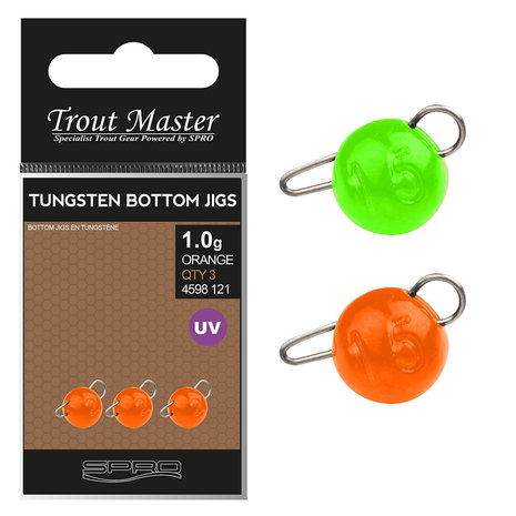 Trout Master - Plombs Tungsten Bottom Jigs - Trout Master