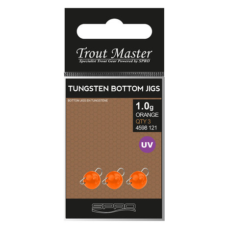 Trout Master - Lood Tungsten Bottom Jigs - Trout Master