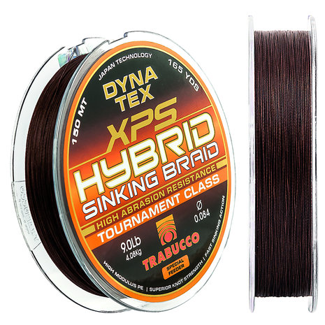 Trabucco - Fil tress&eacute; Dyna Tex Hybrid Sink Braid - 150m - Trabucco