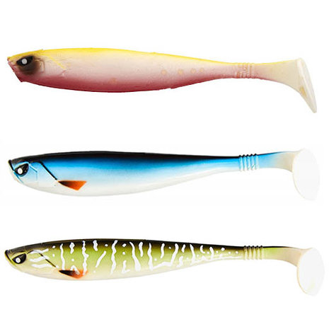 Lucky John - Shads Basara 3D soft swim 3,0&quot; - 7,6 cm - Lucky John