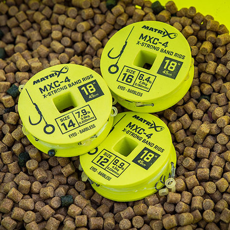 Matrix - Onderlijn MXC-4 18&quot; X-Strong Bait Bands Rigs - Matrix