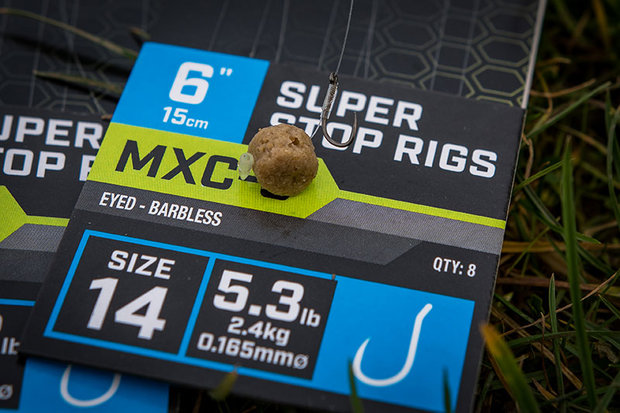 Matrix - Onderlijn MXC-3 / 15cm / 6&quot; Super Stop Rigs - Matrix