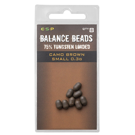 ESP - End Tackle Balance Beads Camo Brown - ESP