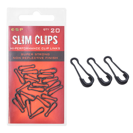 ESP - End Tackle Slim Clips Super Strong - ESP