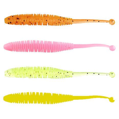 Lucky John - Softbaits Spanky Worm 3,2&quot; - 8,1cm - Lucky John