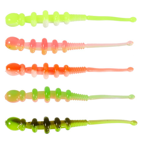 Lucky John - Softbaits Tipsy Worm 2,3&quot; - 5,8cm - Lucky John