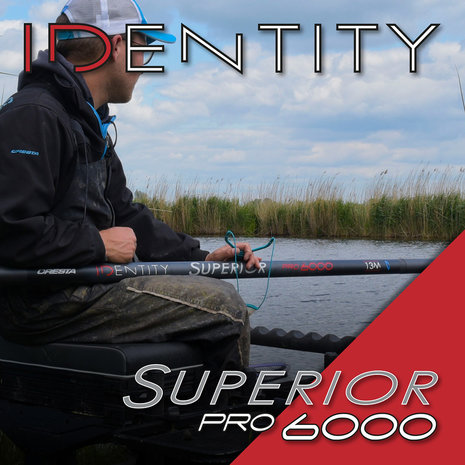 Cresta - Vaste hengel Pack Identity Superior Pro 6000 - 11,50m - Cresta