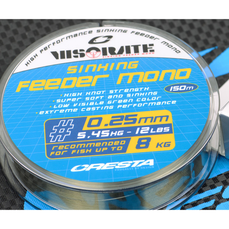 Cresta - Fil nylon Visorate Feeder Mono - 150m - Cresta