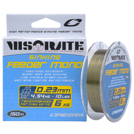 Cresta - Fil nylon Visorate Feeder Mono - 150m - Cresta