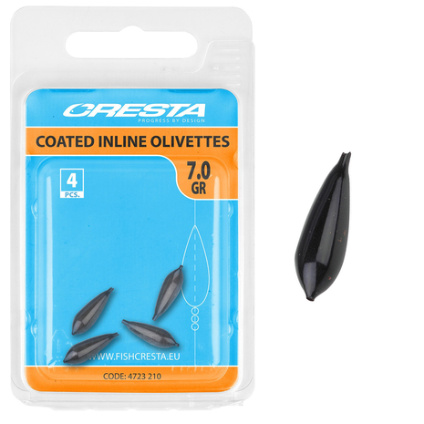 Cresta - Plombs Coated Inline Olivettes - Cresta