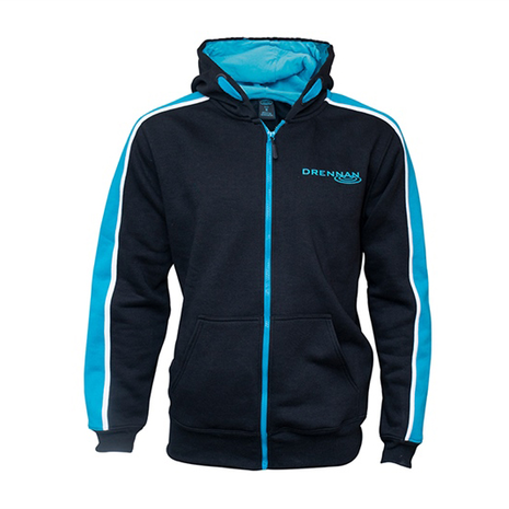 Drennan - DR Full-Zip Hoodie Black Med - Drennan