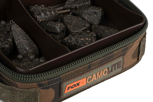 Fox Carp - Camolite Compact Rigid Lead &amp; Bits Bag - Fox Carp
