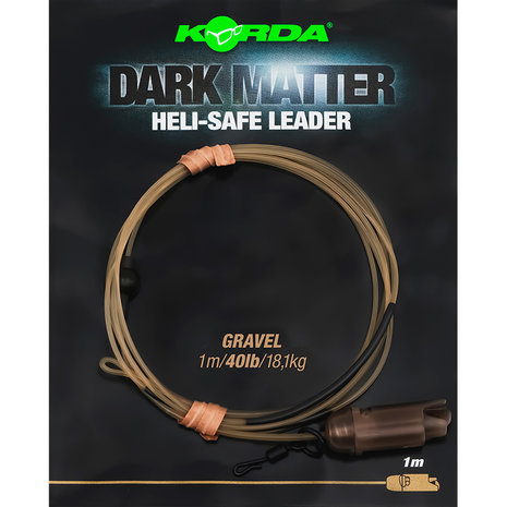 Korda - End Tackle Dark Matter Heli-Safe Leader - Korda