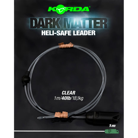 Korda - End Tackle Dark Matter Heli-Safe Leader - Korda