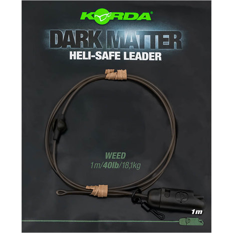 Korda - End Tackle Dark Matter Heli-Safe Leader - Korda