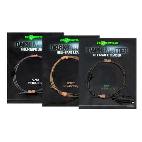 Korda - End Tackle Dark Matter Heli-Safe Leader - Korda