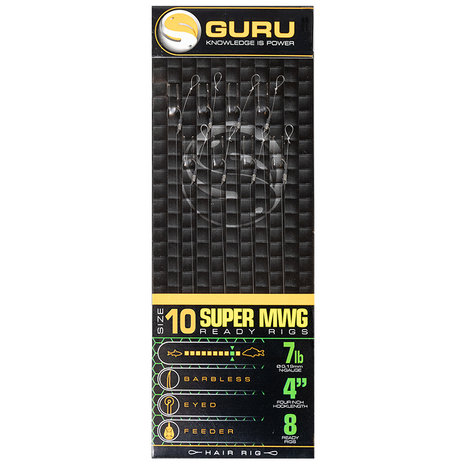 Guru - Onderlijn SMWG Ready Rigs - 10cm - Guru