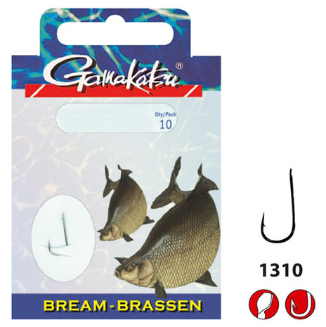 Gamakatsu - Onderlijn Hook Bream 1310N - 45cm - Gamakatsu