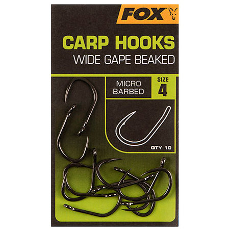 Hame&ccedil;ons Carp Hooks Wide Gape Beaked - Fox Carp