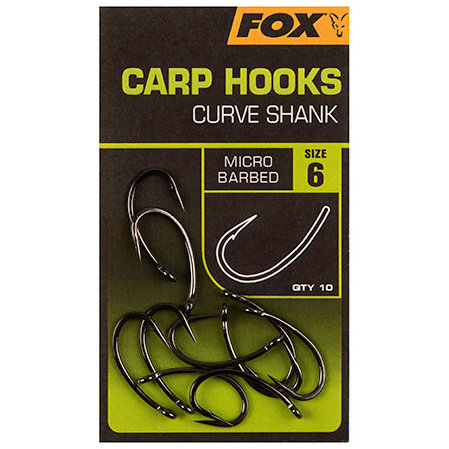 Hame&ccedil;ons Carp Hooks Curve Shank - Fox Carp