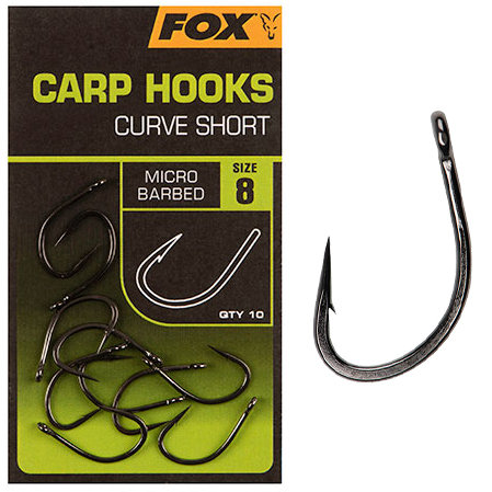 Fox Carp - Haken Carp Hooks Cruve Shank Short - Fox Carp